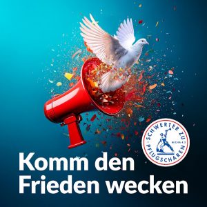 Plakat "Komm den Frieden weclen"