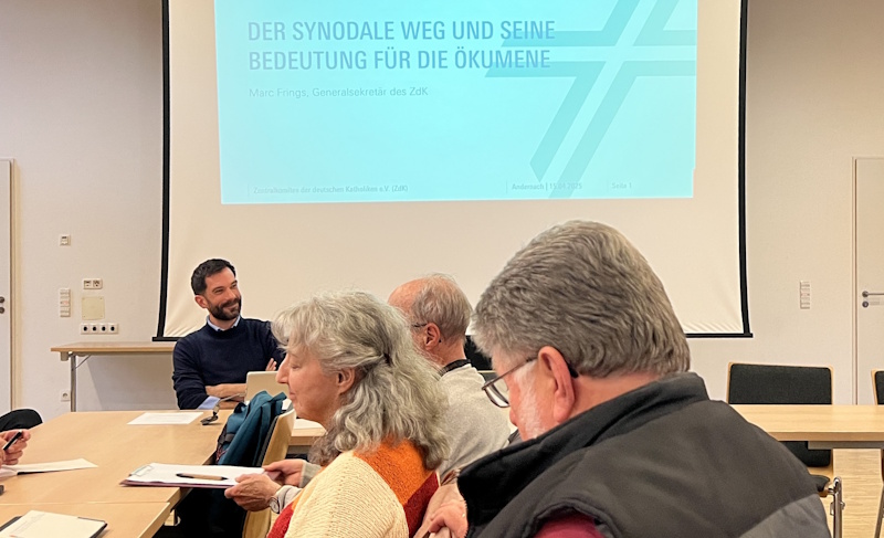 Vortrag Synodaler Weg, Marc Frings